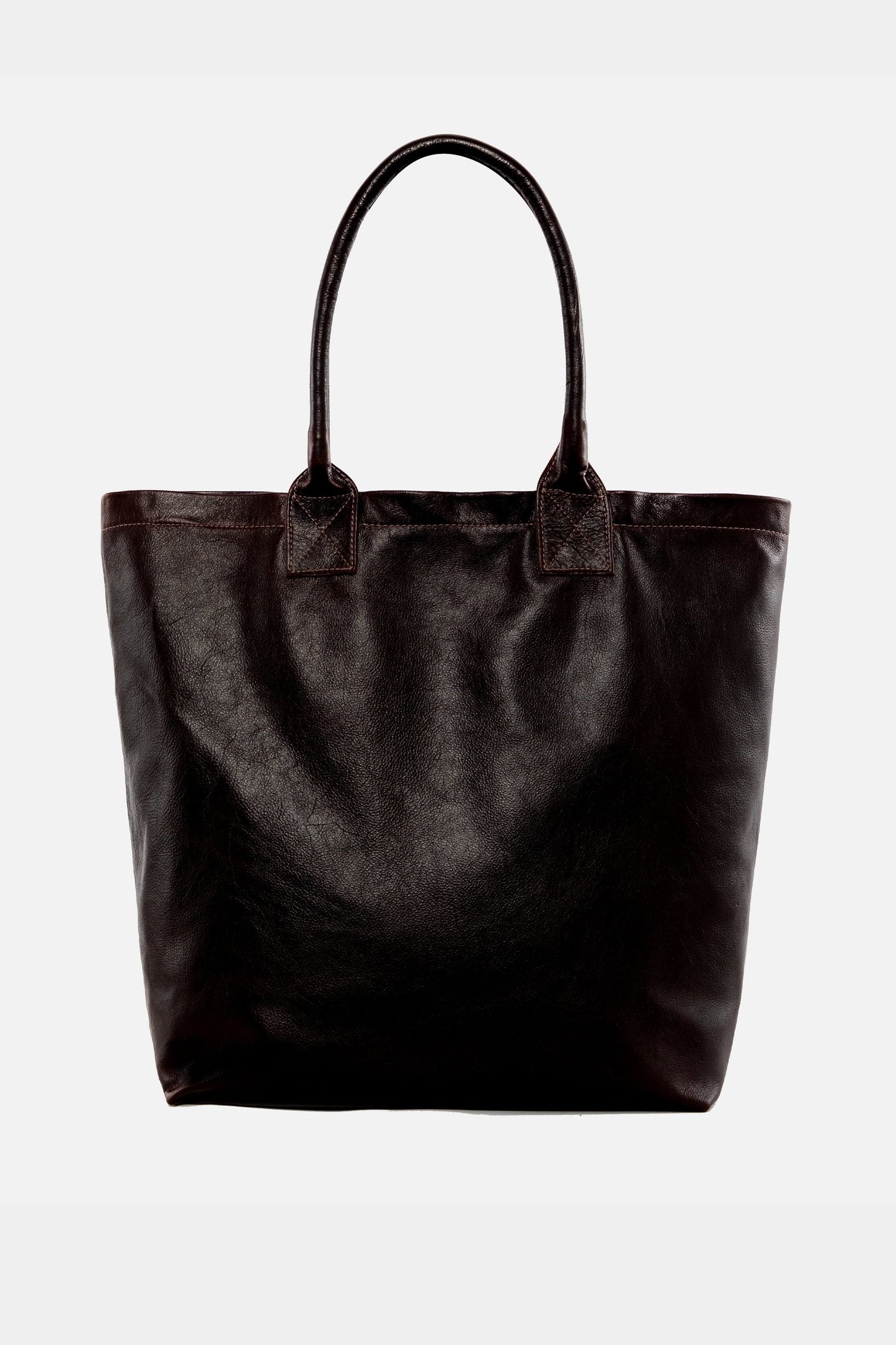 Bolso de mano de cuero unisex
