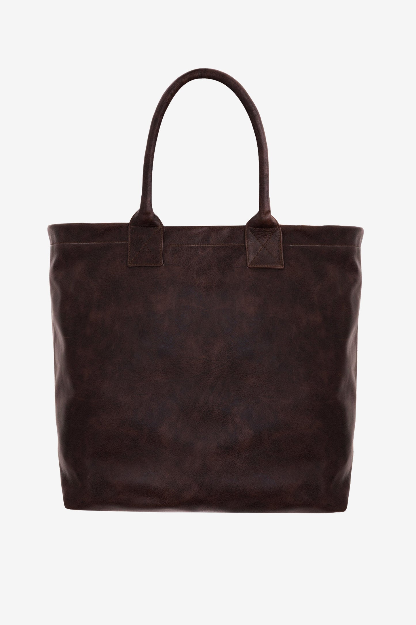 Bolso de mano de cuero unisex