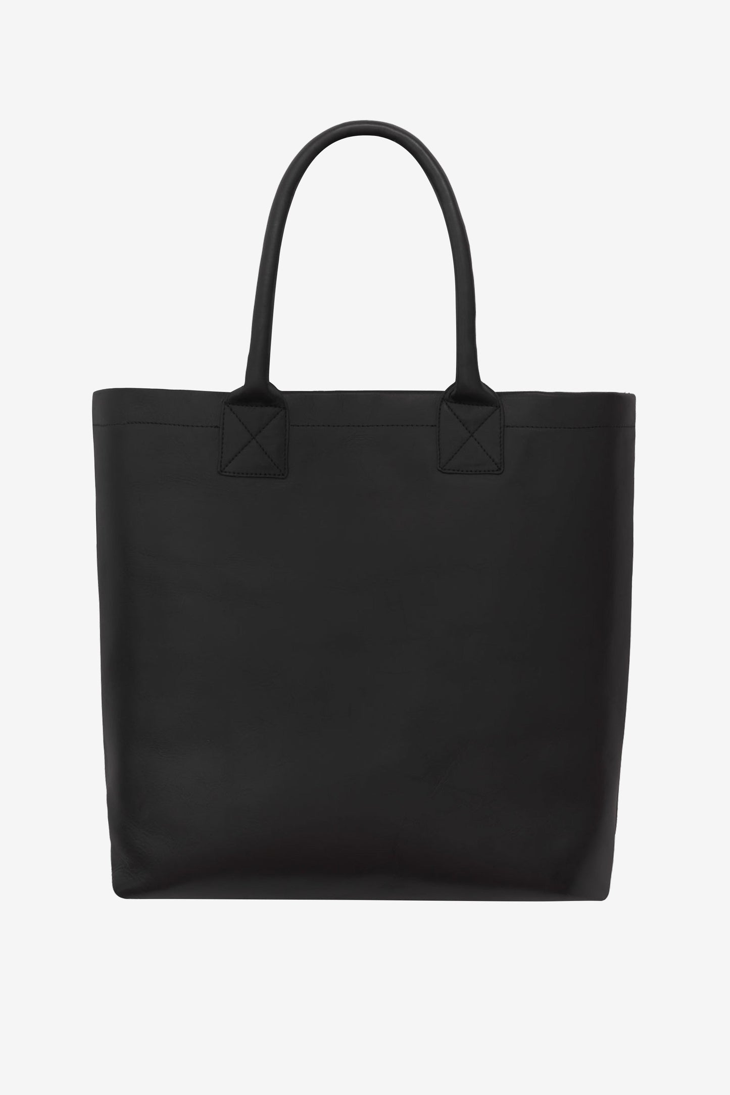 Bolso de mano de cuero unisex